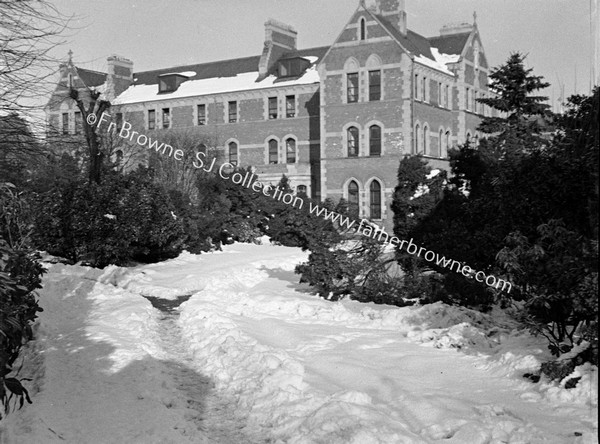 GOOD SHEPHERD CONVENT ORMEAU ROAD IN SNOW